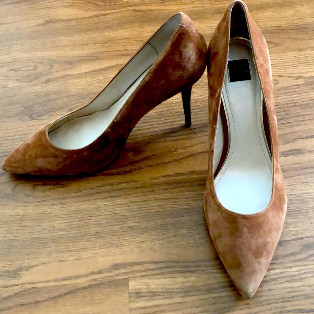 White House Black Market Suede High Heels